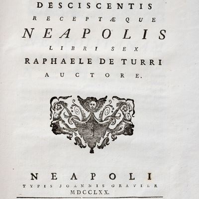 Dissidentis desciscentis receptaequae Neapolis. Libri sex
