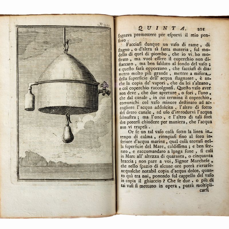 Nicolò Ghezzi - Dell'origine delle fontane e dell'addolcimento dell'acqua marina