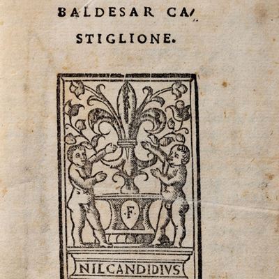 Il libro del cortegiano, terza edizione giuntina del 1531