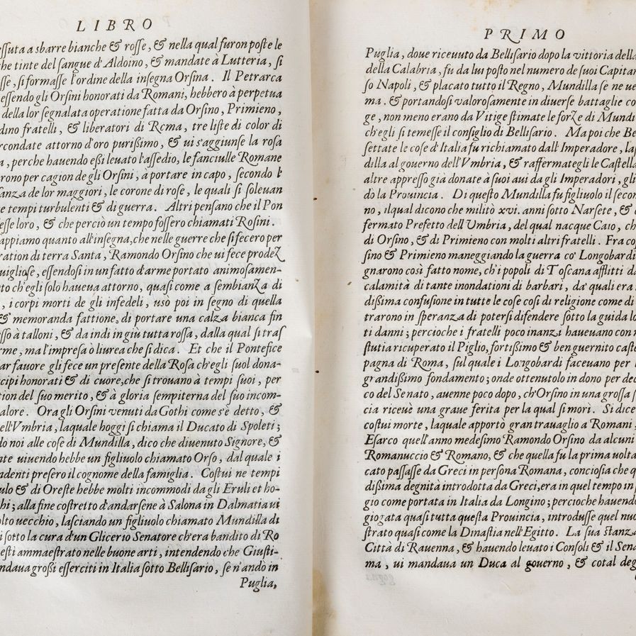 Sansovino, Francesco - Sansovino, L'Historia di Casa Orsina - 1565