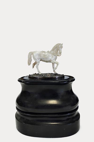 ☼cavallino in Avorio, Secolo XIX
