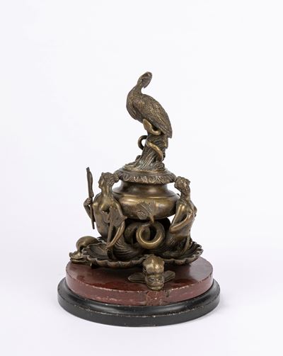 Calamaio in Bronzo, Secolo XIX