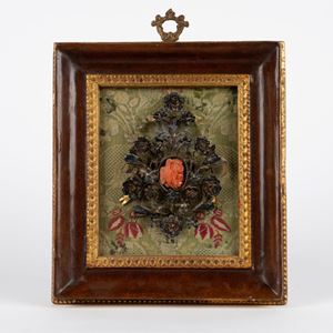 ☼Frammento in corallo. Secolo XVIII/XIX