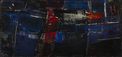 La ronde des heures, olio su tavola