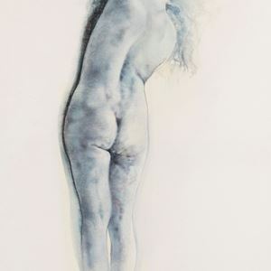 Vespignani Renzo - Nudo di schiena