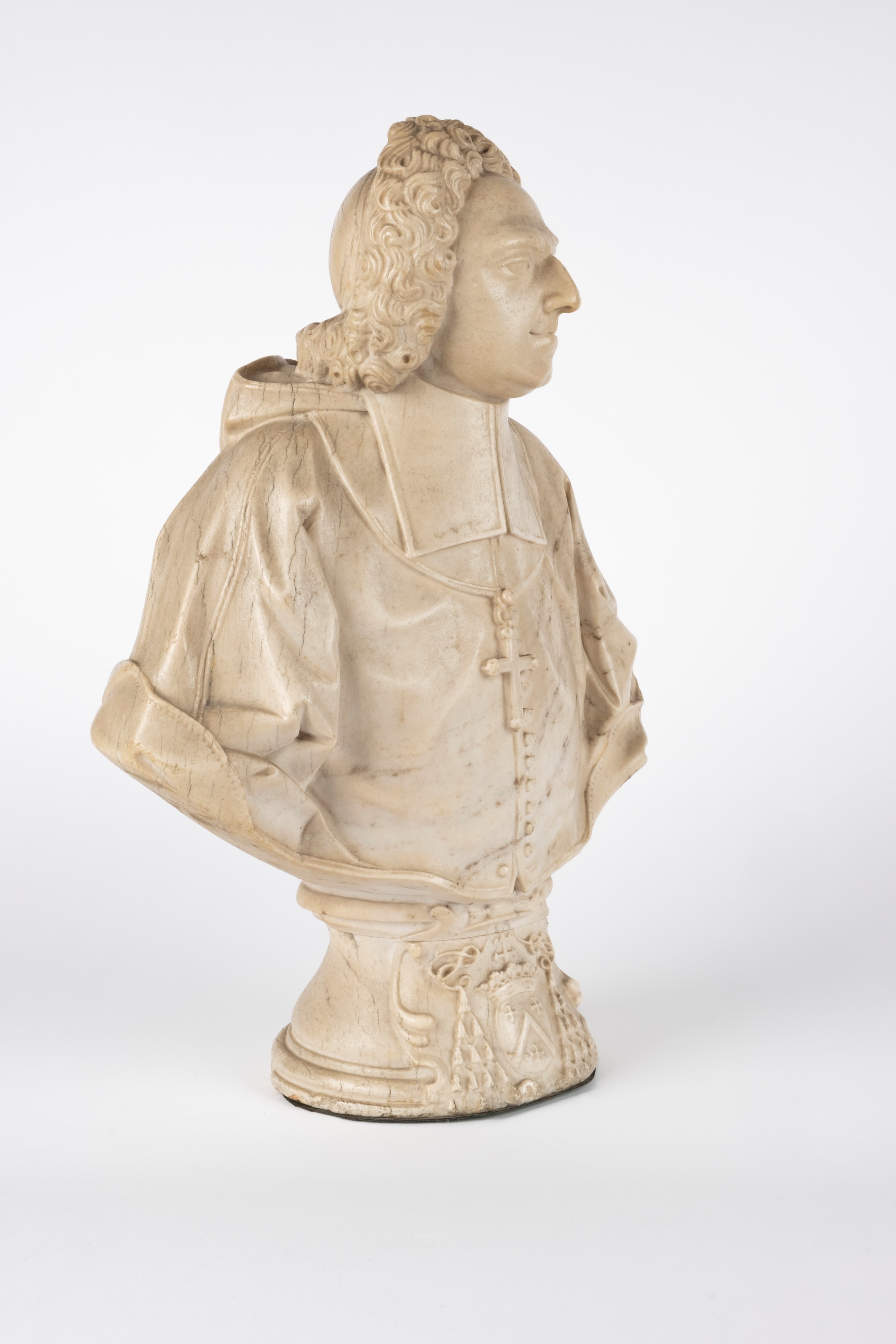 Scultura in Marmo Bianco. Secolo XVII/XVIII