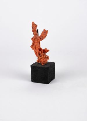 ☼Intaglio in corallo. Manifattura siciliana, secolo XVIII/XIX