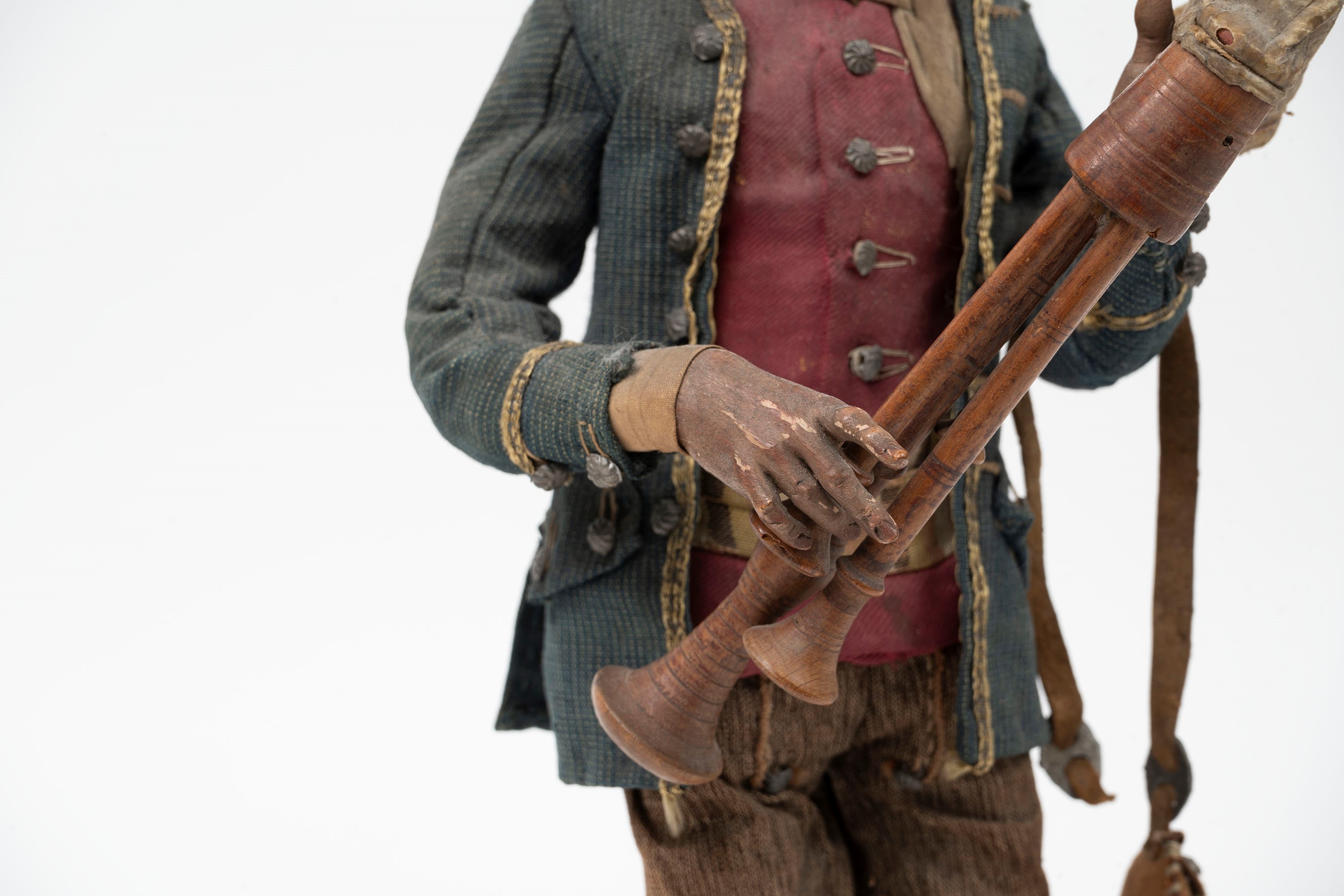 Figura da Presepe Raffigurante lo Zampognaro, Napoli, Secolo XVIII