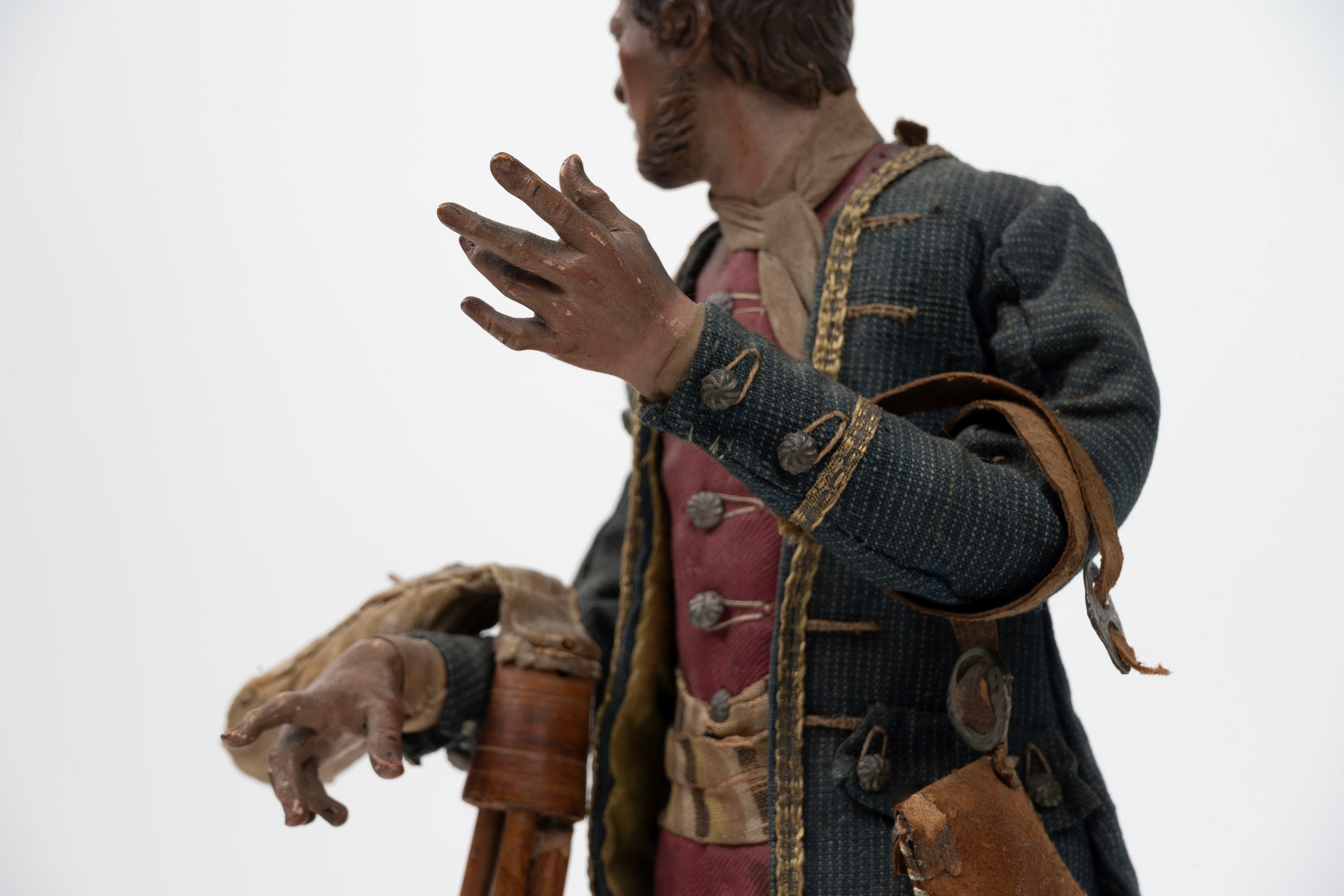 Figura da Presepe Raffigurante lo Zampognaro, Napoli, Secolo XVIII