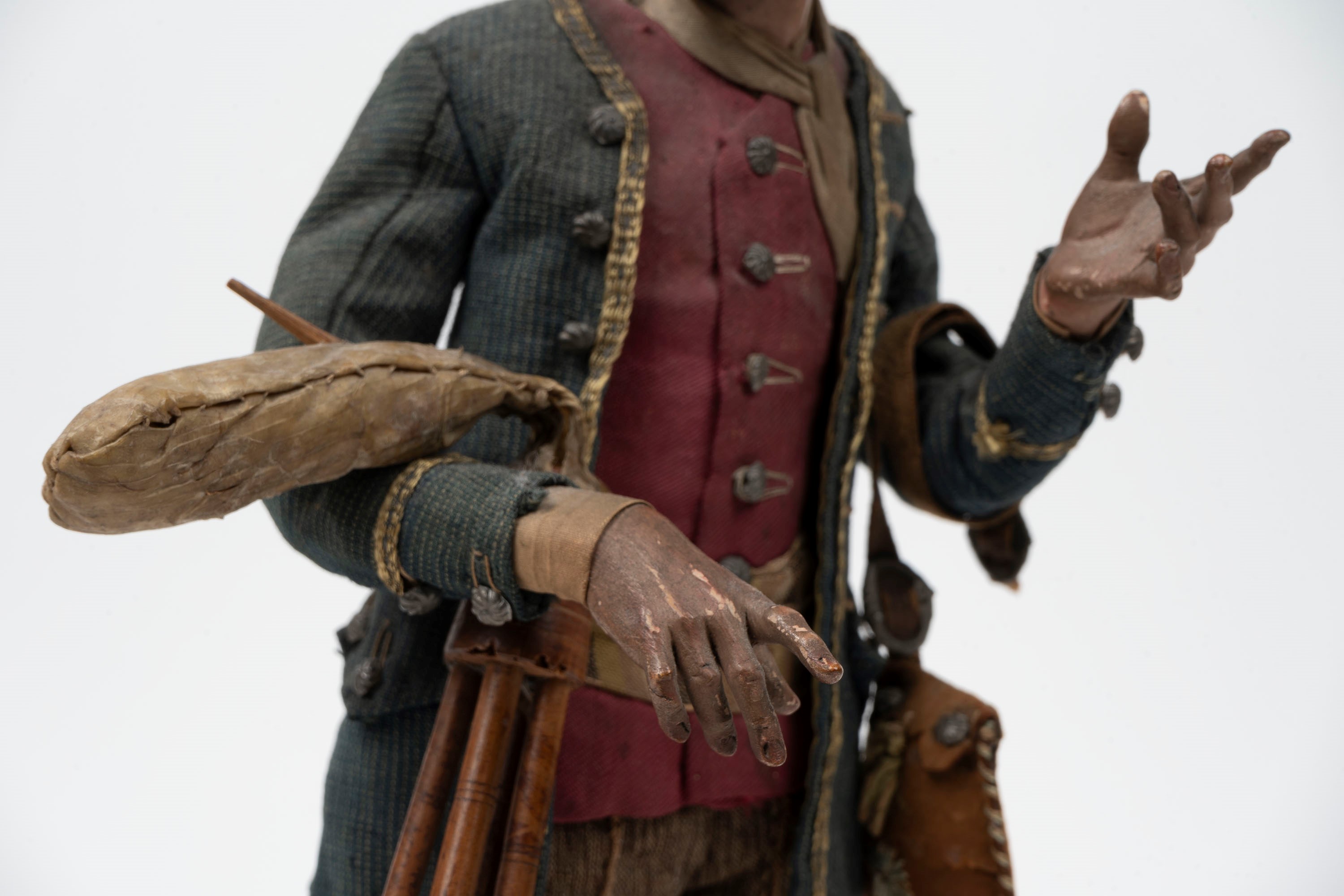Figura da Presepe Raffigurante lo Zampognaro, Napoli, Secolo XVIII