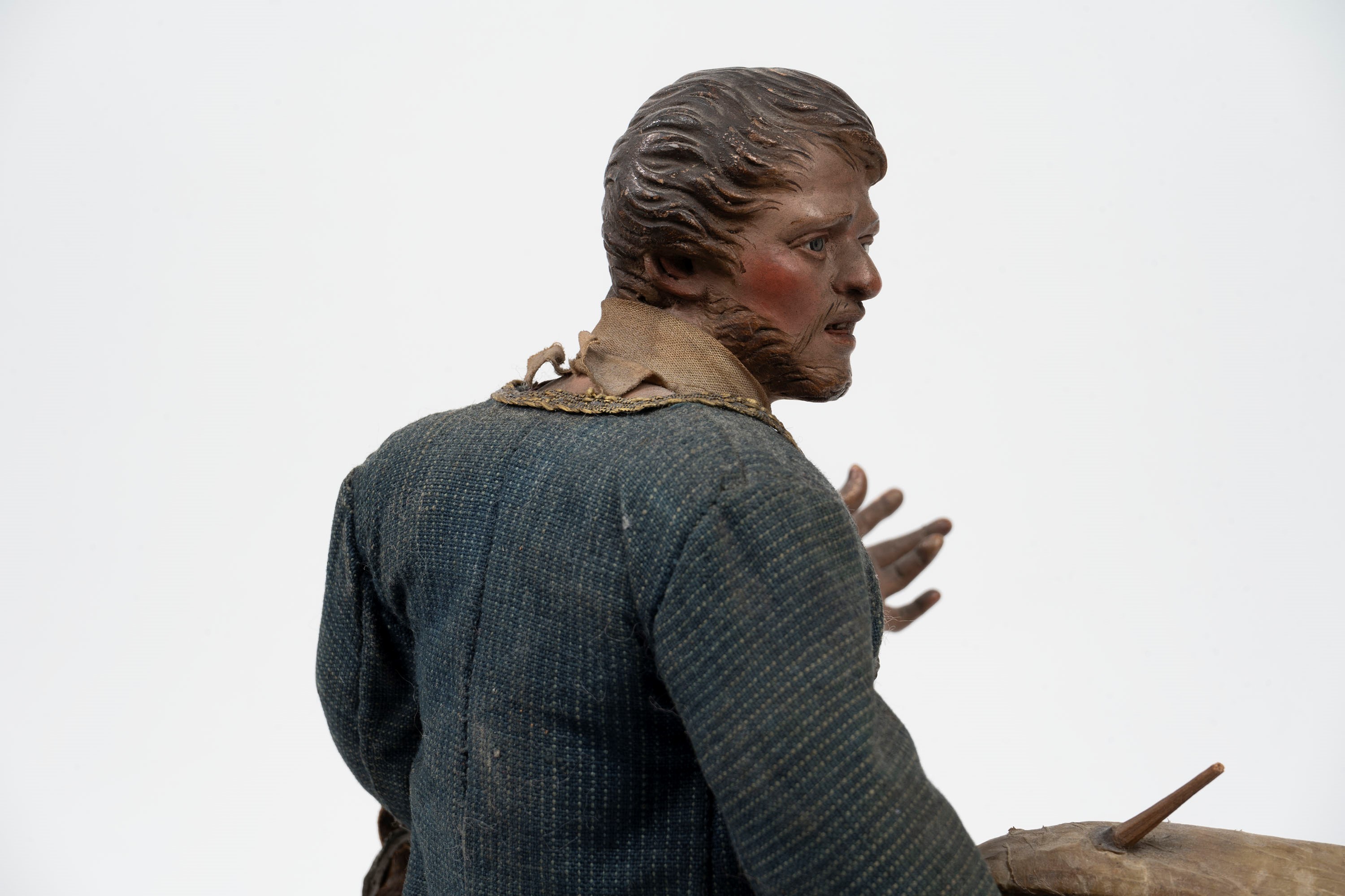 Figura da Presepe Raffigurante lo Zampognaro, Napoli, Secolo XVIII