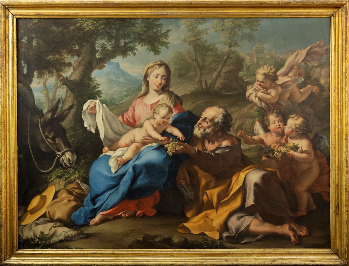 Ludovico Mazzanti - Riposo Durante la Fuga in Egitto