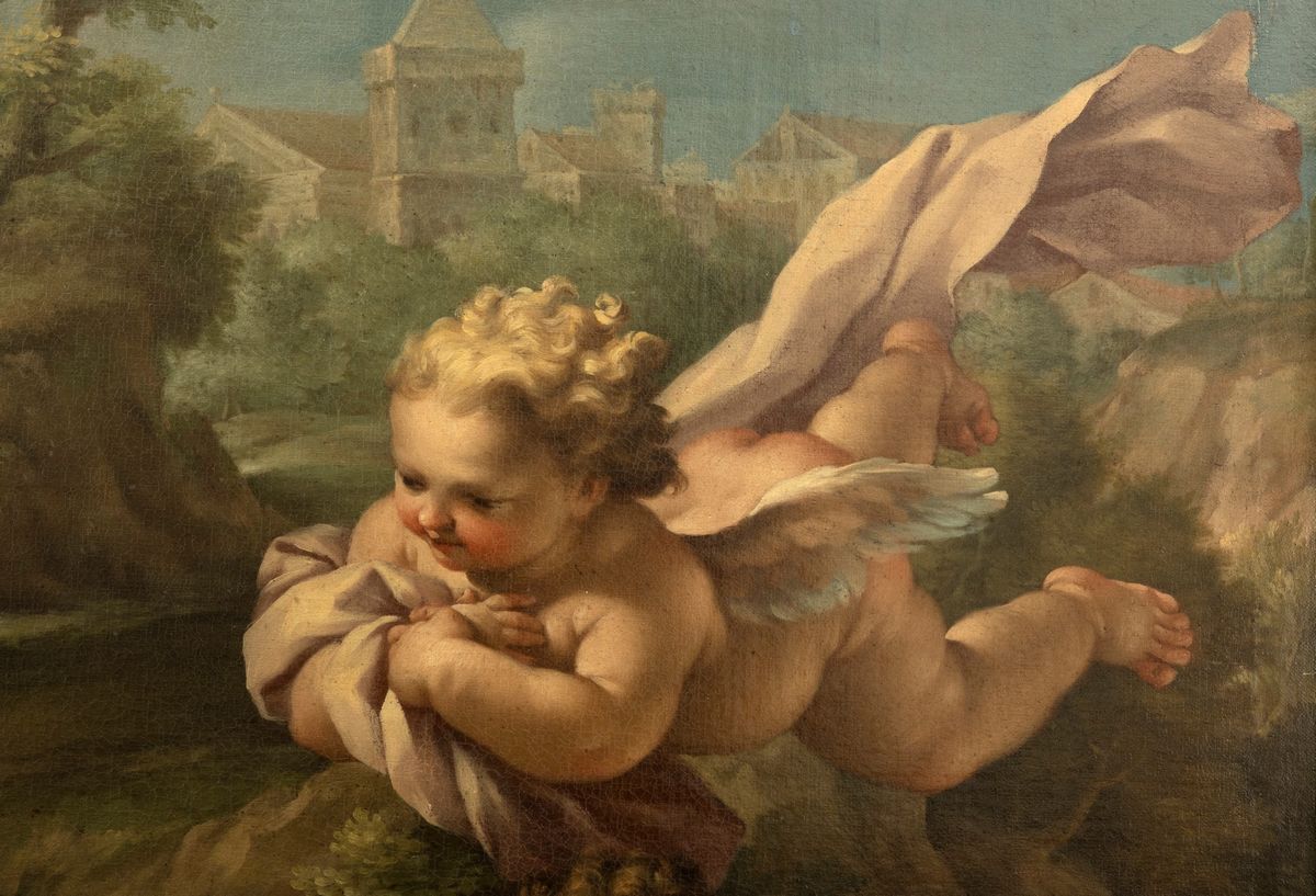 Ludovico Mazzanti - Riposo Durante la Fuga in Egitto