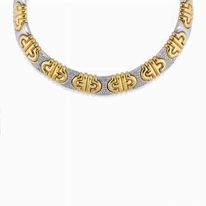 Collana con diamanti