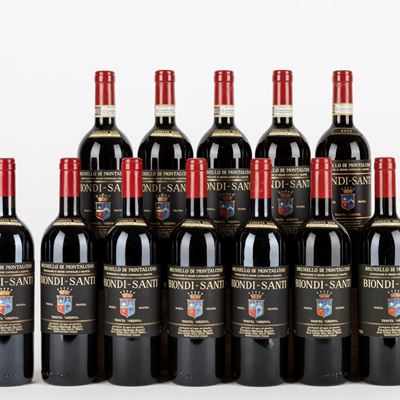 Verticale Biondi Santi Annata 2000-2013 (12 Bt)