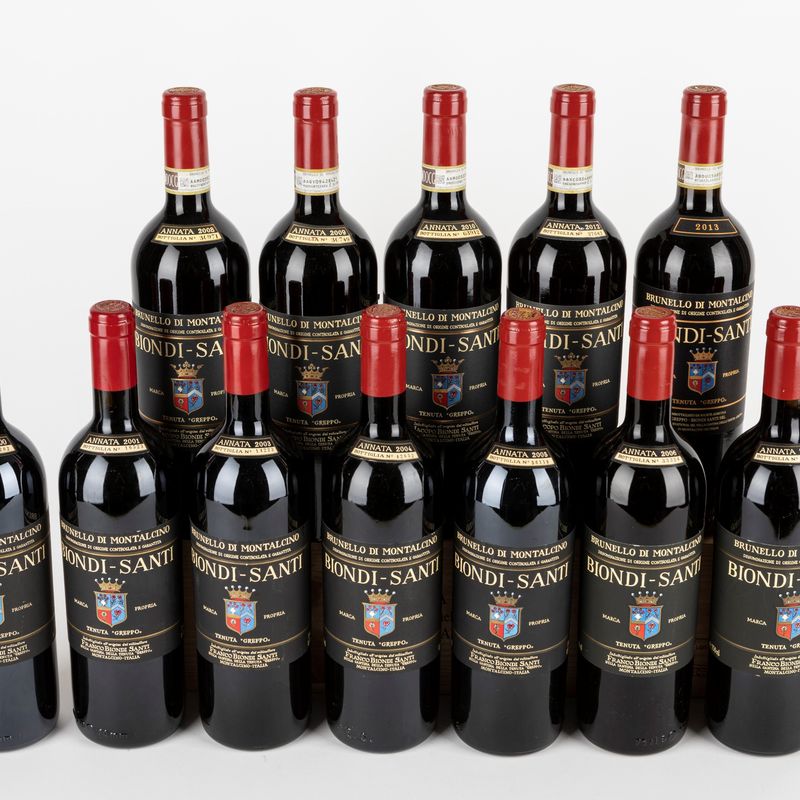 Toscana - Verticale Biondi Santi Annata 2000-2013 (12 Bt)