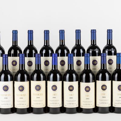 Verticale Sassicaia 1997-2018 (18 Bt)
