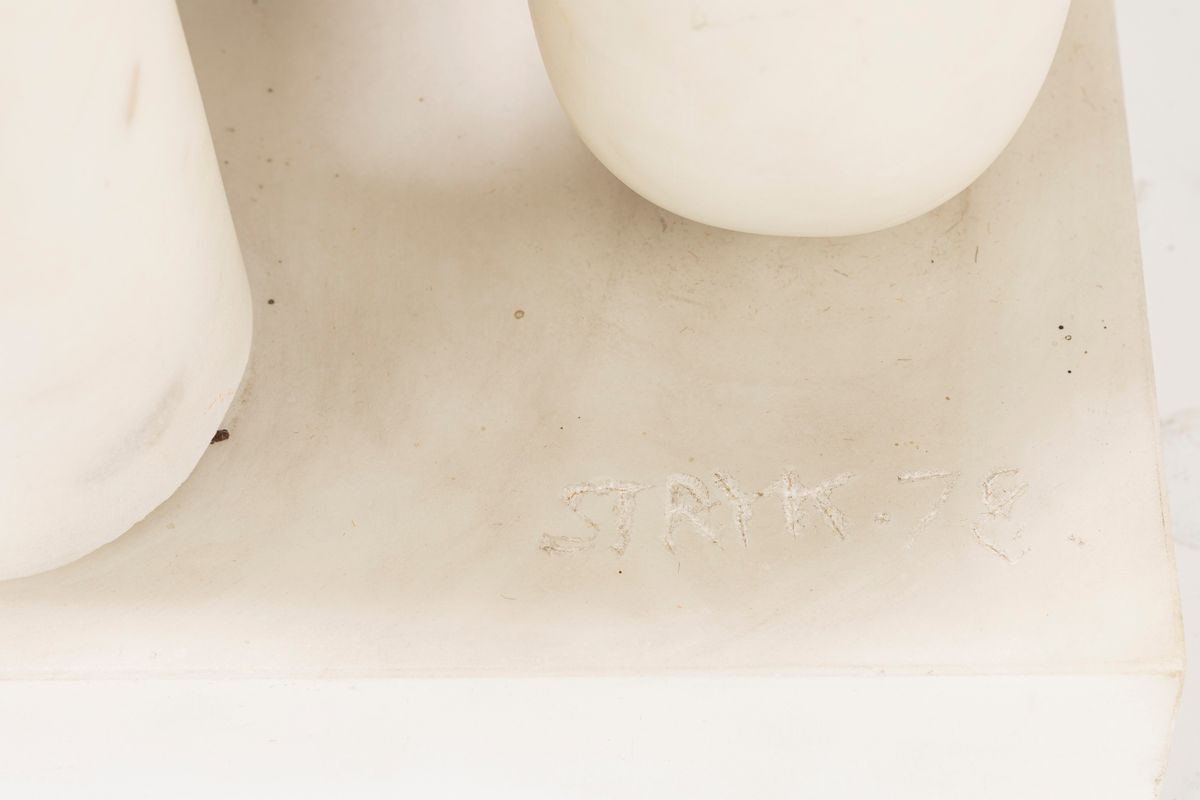 Janos Stryk - Scultura in marmo bianco