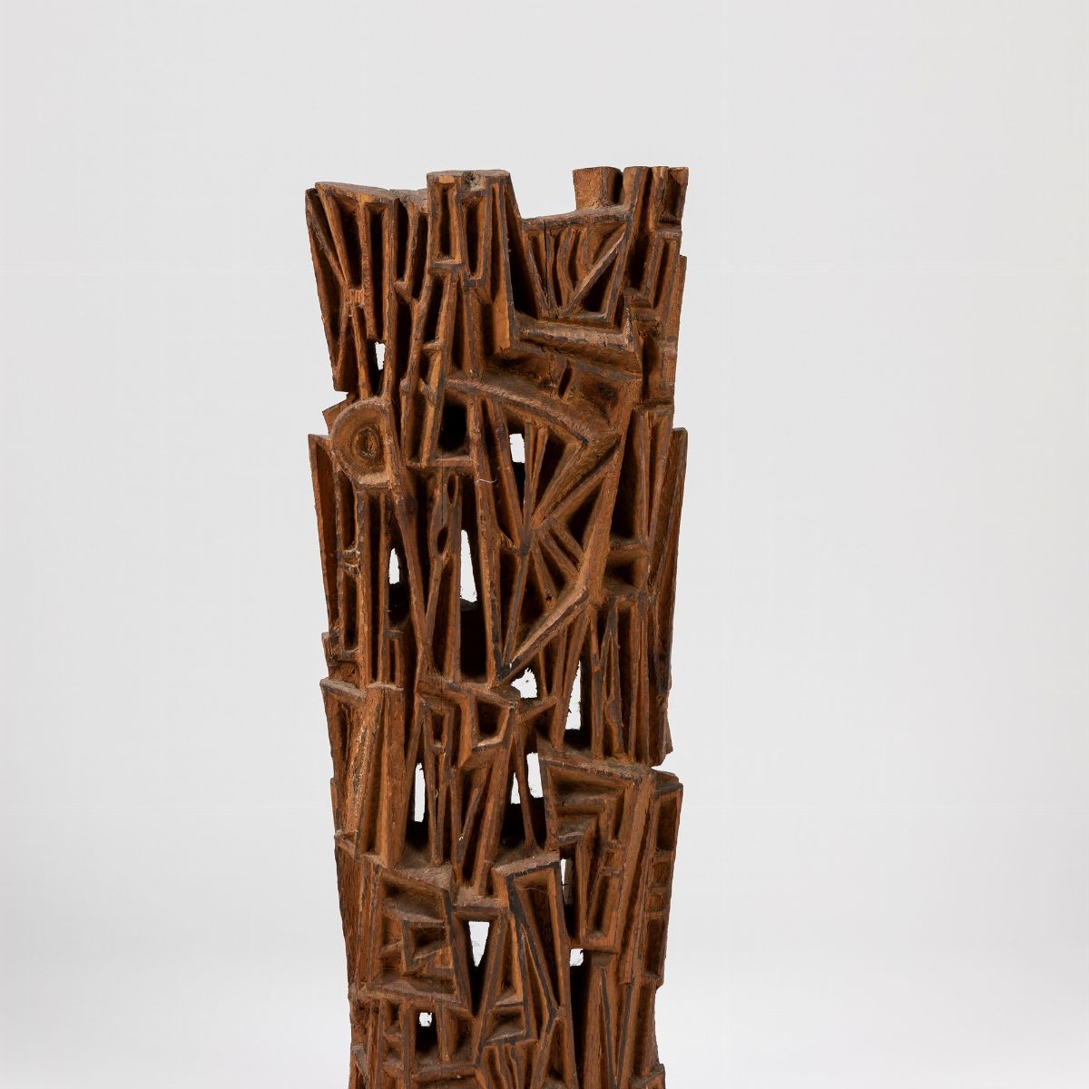 Haruiko Yasuda - Senza titolo, legno, cm 80 x 30, 1959