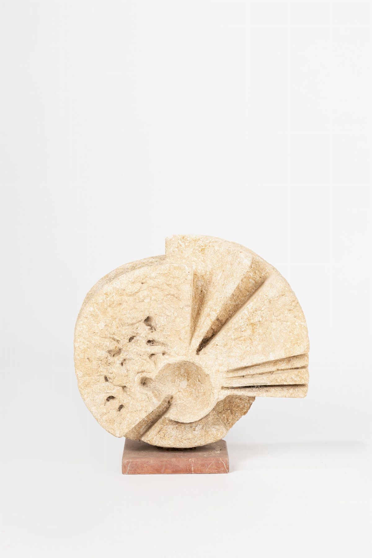 Nino Cassani - Senza titolo, pietra, cm 45 x 45 x 16,5