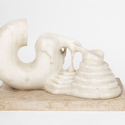 Senza titolo, marmo bianco, 1977