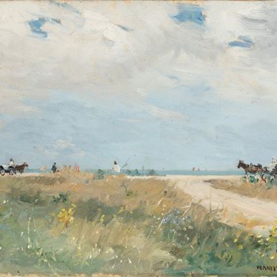 Versilia (Massa Carrara), olio su tela
