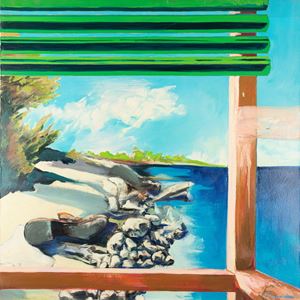 Spiaggia vista dalla palazzina