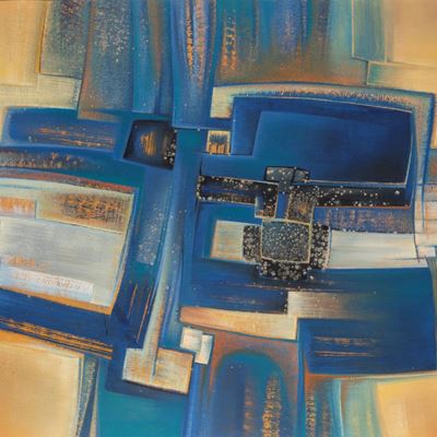 Senza titolo (olio su tavola, 1971)