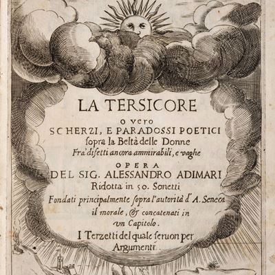 La Tersicore: Vero scherzi. Raccolta di cinquanta sonetti