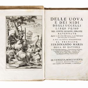 Giuseppe Zinanni - Delle uova e dei nidi degli uccelli Libro I