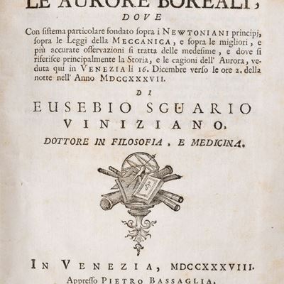 Dissertazione sopra le aurore boreali, 1738