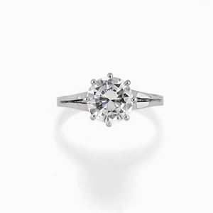 Anello solitario 