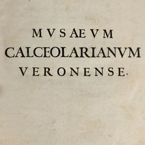 Benedetto Ceruti - Musaeum Franc. Calceolari iun. Veronensis