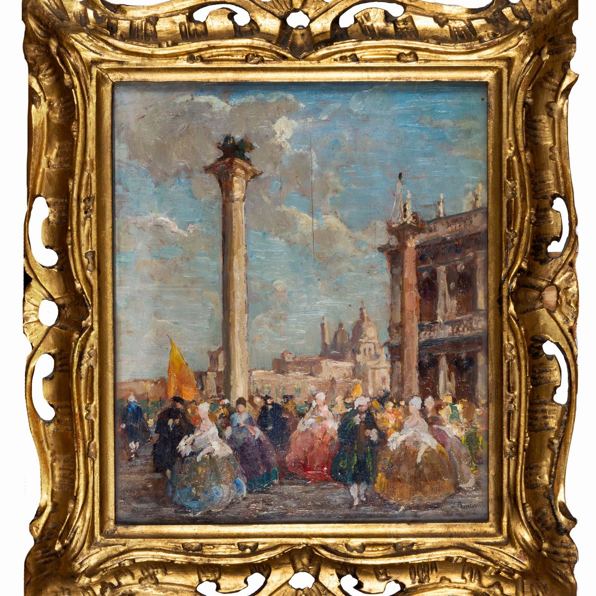 Eugenio Bonivento - Venezia, le Colonne di San Marco