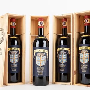 Verticale Fattoria dei Barbi Brunello di Montalcino Magnum 2011-2014 (4 MG)