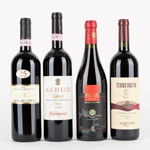 Selection of Important Center and South Italy Red Wines (4 BT)