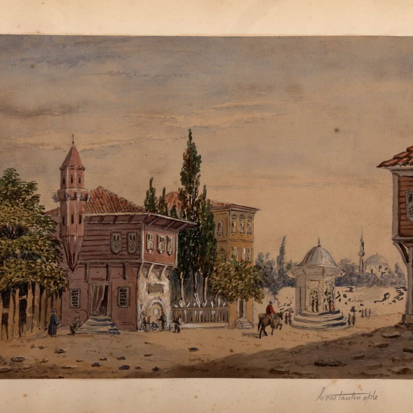 Album di disegni e incisioni orientali, Italia, 1856