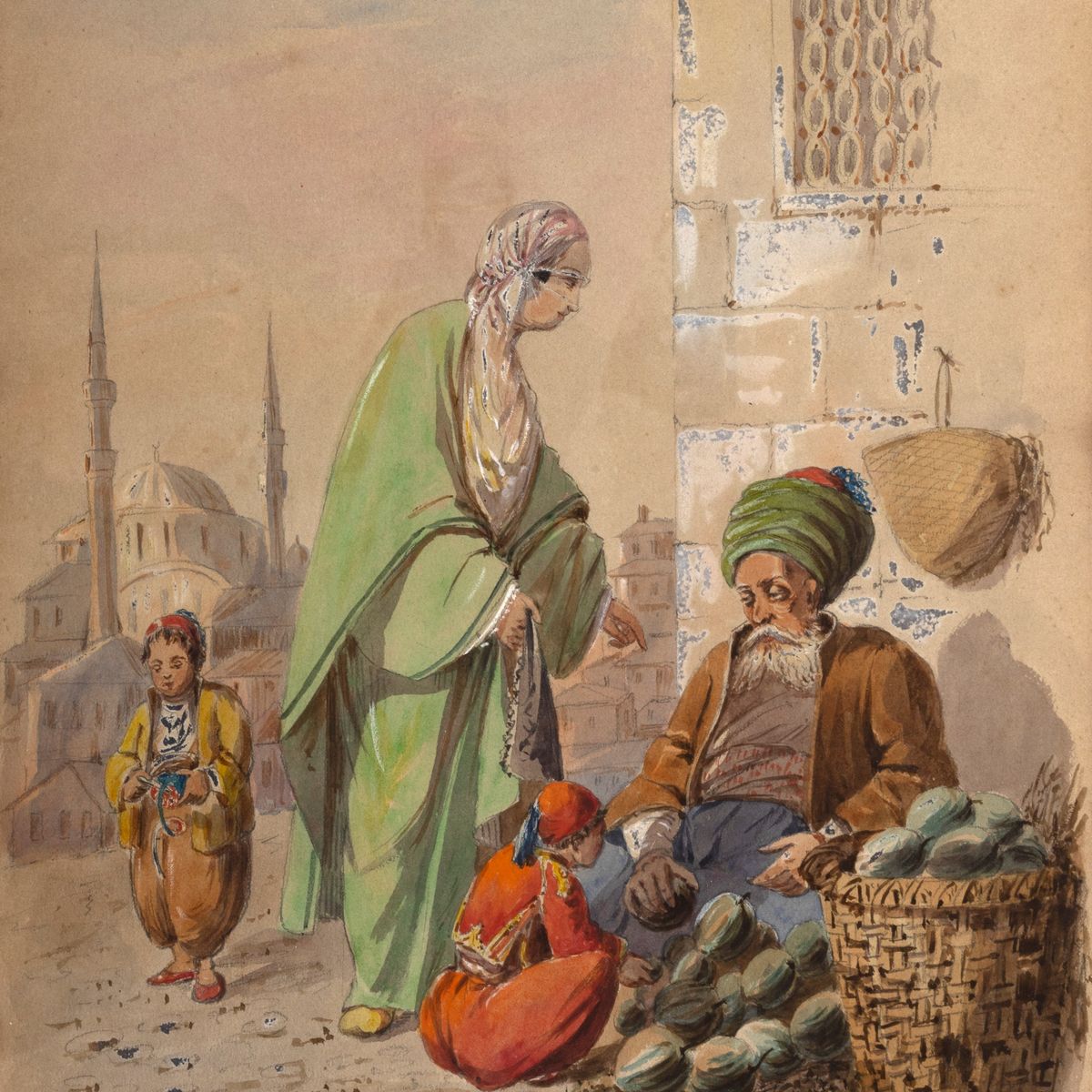 Album di disegni e incisioni orientali, Italia, 1856