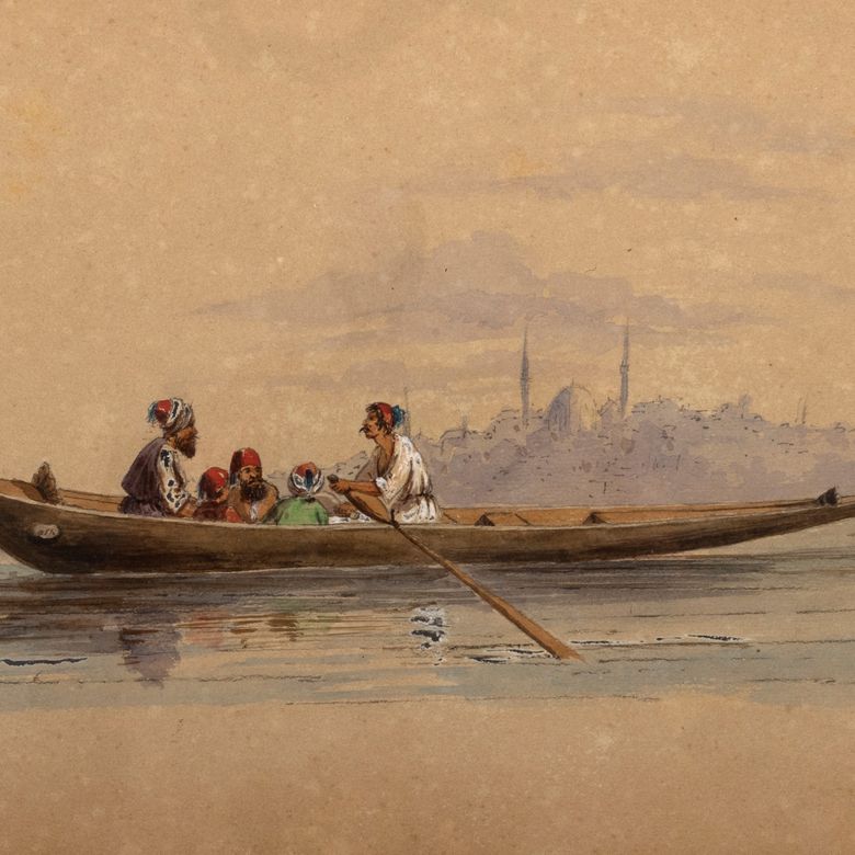 Album di disegni e incisioni orientali, Italia, 1856