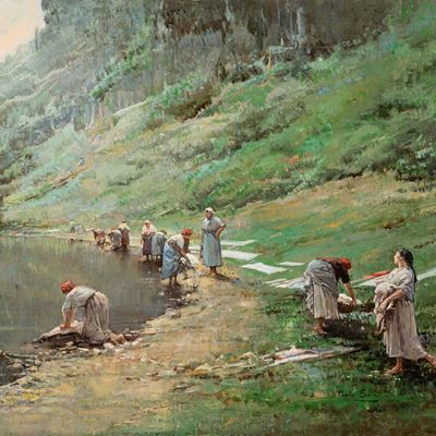 Lavandaie al Lago di Mergozzo