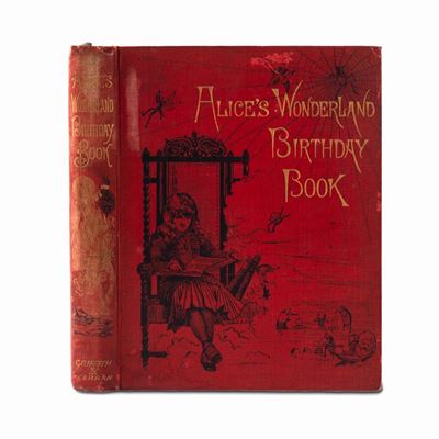 Alice's Wonderland Birthday Book, compilato da E. Stanley Leathes, 1884