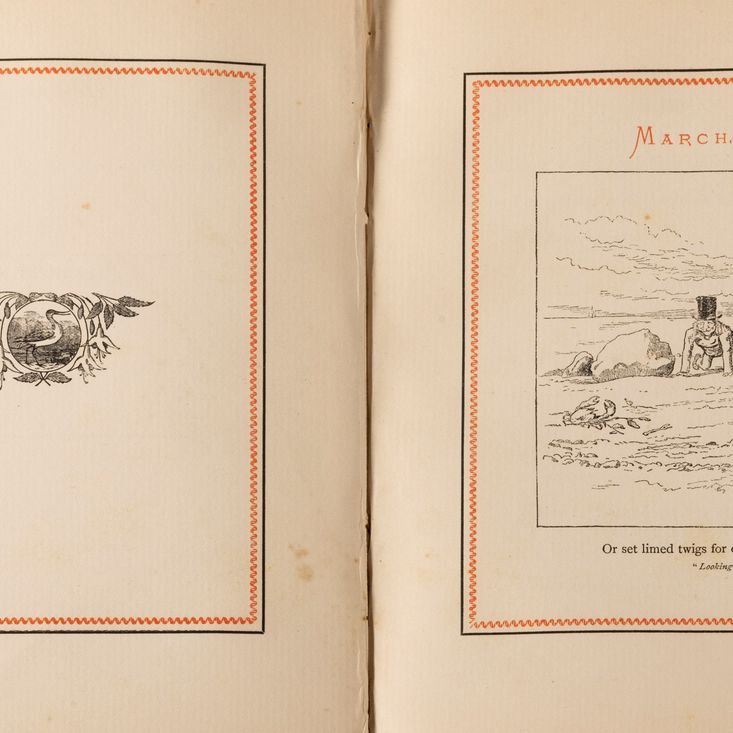 Lewis Carroll - Alice's Wonderland Birthday Book, compilato da E. Stanley Leathes, 1884