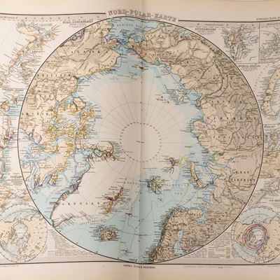 Hand-Atlas über alle Theile der Erde und über das Weltgebäude, 1891