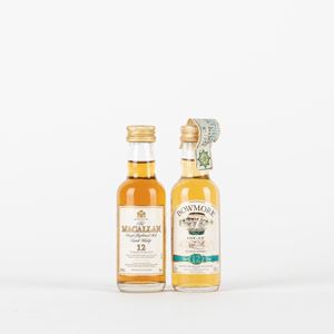 Macallan and Bowmore 12 YO Mignon (2 Mignon)