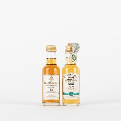 Macallan e Bowmore 12 Yo Mignon (2 Mignon)