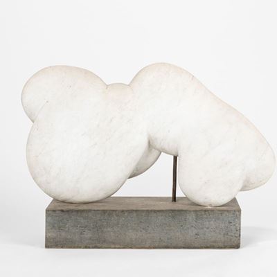 Senza titolo, scultura in marmo