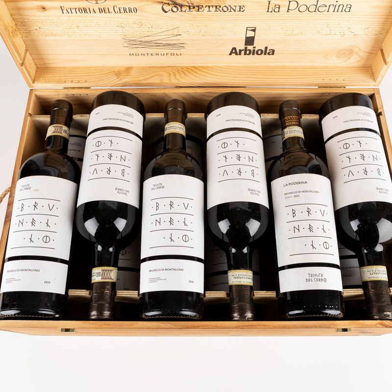 Toscana - La Poderina Brunello di Montalcino 2010-2011 (12 Bt)