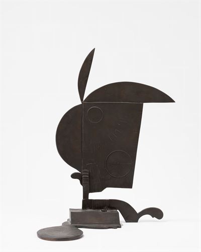 Senza titolo, ferro, 41,5 x 31 x 22 cm