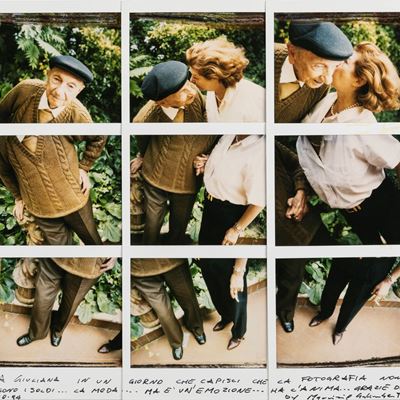 Carlo Ludovico Bragaglia e Giuliana Scimè, Nove polaroid montate a mosaico