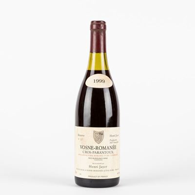 Henri Jayer Vosne Romanee Cros Parantoux